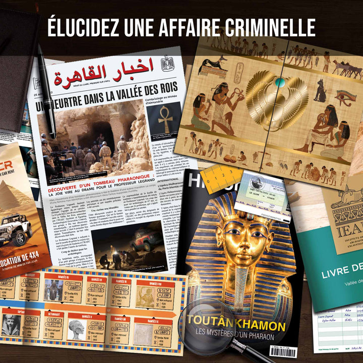 Mystère dans la Vallée des Rois