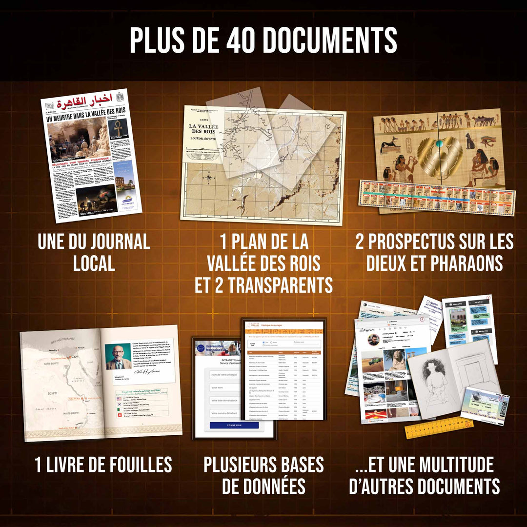 Mystère dans la Vallée des Rois