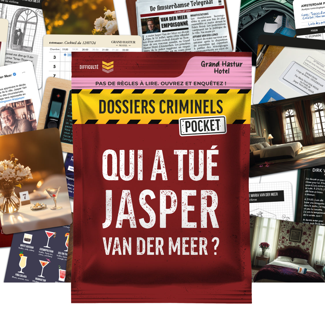 Dossiers Criminels Pocket : Qui a Tué Jasper Van Der Meer? - FR Dossiers Criminels Pocket : Qui a Tué Jasper Van Der Meer? - FR